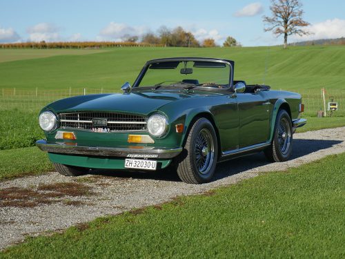 triumph tr 6 pi british racing green 1975 0003 4