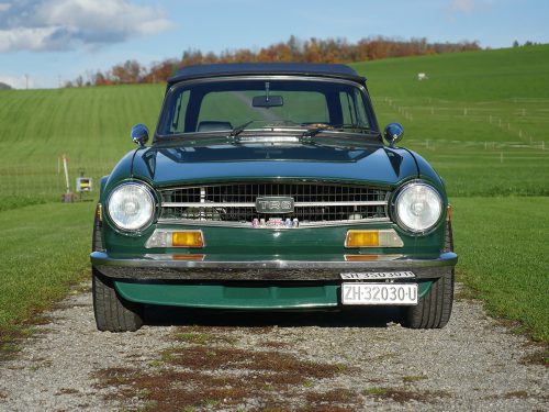 triumph tr 6 pi british racing green 1975 0004 5
