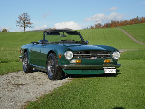 triumph tr 6 pi british racing green 1975 0005 6