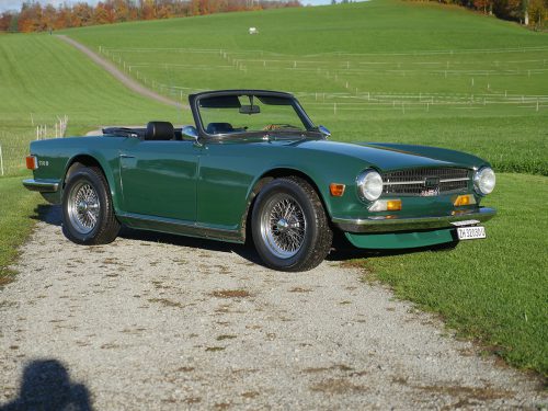 triumph tr 6 pi british racing green 1975 0006 7