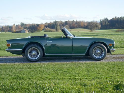 triumph tr 6 pi british racing green 1975 0007 8