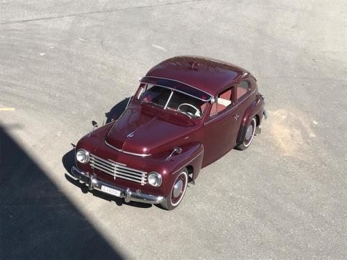 volvo pv444 buckel kuckuck dunkelrot 1952 0015 Ebene 0