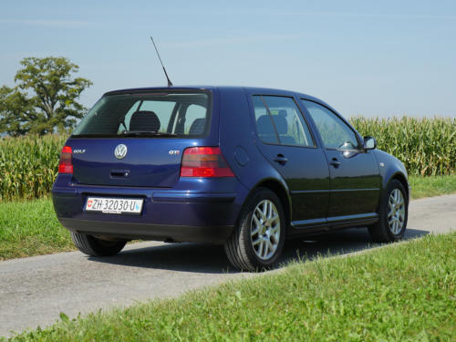 vw golf IV 1-8 T 180PS dunkelblau 2003 0006 7