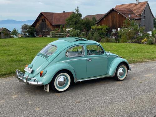 vw kaefer 1200 de luxe faltdach tuerkis 1962 0004 IMG 5